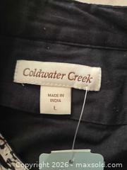 MaxSold Auction: Coldwater Creek L Open-Front Jacket Black and White - Las Vegas (Nevada, USA) PARTNER MANAGED Estate Sale Online Auction -  Argent Star Court