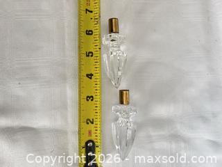 MaxSold Auction: Crystal and Brass Replacement Decorative Finials, Pair - Las Vegas (Nevada, USA) PARTNER MANAGED Estate Sale Online Auction -  Argent Star Court