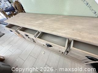 MaxSold Auction: Distressed Rustic Engineered Wood Sideboard / Buffet - Las Vegas (Nevada, USA) PARTNER MANAGED Estate Sale Online Auction -  Argent Star Court