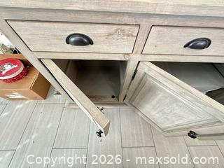 MaxSold Auction: Distressed Rustic Engineered Wood Sideboard / Buffet - Las Vegas (Nevada, USA) PARTNER MANAGED Estate Sale Online Auction -  Argent Star Court