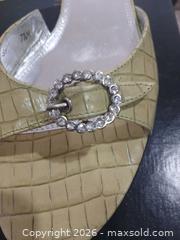 MaxSold Auction: Donald J Pliner Chartreuse Leather Shoes Size 7.5 - Las Vegas (Nevada, USA) PARTNER MANAGED Estate Sale Online Auction -  Argent Star Court