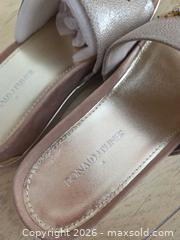 MaxSold Auction: Donald J Pliner Platform Sandals Size 7.5 Gold Beige Rose Gold - Las Vegas (Nevada, USA) PARTNER MANAGED Estate Sale Online Auction -  Argent Star Court