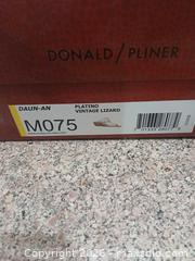 MaxSold Auction: Donald Pliner Wedge Sandal 7.5 Platino Vintage Lizard - Las Vegas (Nevada, USA) PARTNER MANAGED Estate Sale Online Auction -  Argent Star Court