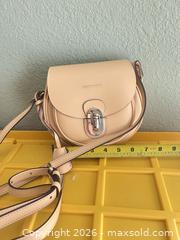 MaxSold Auction: Dooney & Bourke Beige Leather Suede Crossbody Shoulder Bag - Las Vegas (Nevada, USA) PARTNER MANAGED Estate Sale Online Auction -  Argent Star Court