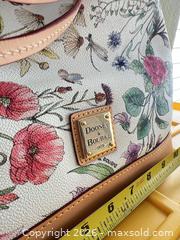 MaxSold Auction: Dooney & Bourke Floral Print White Bucket Bag - Las Vegas (Nevada, USA) PARTNER MANAGED Estate Sale Online Auction -  Argent Star Court
