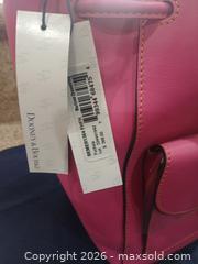 MaxSold Auction: Dooney & Bourke Fuchsia Leather Drawstring Bag - Las Vegas (Nevada, USA) PARTNER MANAGED Estate Sale Online Auction -  Argent Star Court