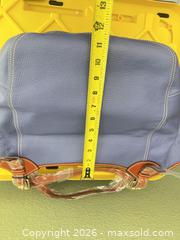 MaxSold Auction: Dooney & Bourke Lavender/Periwinkle Leather Tote - Las Vegas (Nevada, USA) PARTNER MANAGED Estate Sale Online Auction -  Argent Star Court