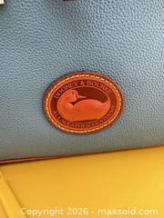MaxSold Auction: Dooney & Bourke Light Blue All-Weather Leather Tote - Las Vegas (Nevada, USA) PARTNER MANAGED Estate Sale Online Auction -  Argent Star Court