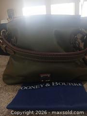 MaxSold Auction: Dooney & Bourke Olive Leather Shoulder Bag - Las Vegas (Nevada, USA) PARTNER MANAGED Estate Sale Online Auction -  Argent Star Court