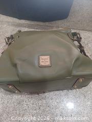 MaxSold Auction: Dooney & Bourke Olive Leather Shoulder Bag - Las Vegas (Nevada, USA) PARTNER MANAGED Estate Sale Online Auction -  Argent Star Court