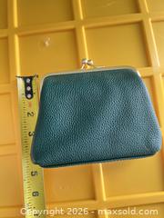 MaxSold Auction: Dooney & Bourke Pebbled Leather Kiss Lock Coin Purse, Green - Las Vegas (Nevada, USA) PARTNER MANAGED Estate Sale Online Auction -  Argent Star Court