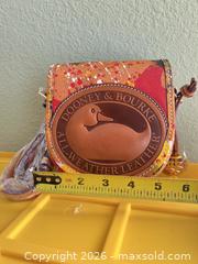 MaxSold Auction: Dooney & Bourke Small Paint-Splatter Leather Crossbody Bag - Las Vegas (Nevada, USA) PARTNER MANAGED Estate Sale Online Auction -  Argent Star Court