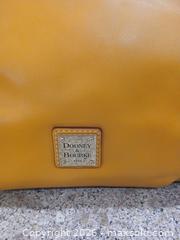 MaxSold Auction: Dooney & Bourke Tegan Medium Leather Handbag - Mustard/Palomino - Las Vegas (Nevada, USA) PARTNER MANAGED Estate Sale Online Auction -  Argent Star Court