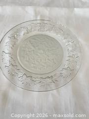 MaxSold Auction: Fantasia Crystal Pressed Glass Dinner Plate, Floral Embossed - Las Vegas (Nevada, USA) PARTNER MANAGED Estate Sale Online Auction -  Argent Star Court