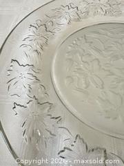 MaxSold Auction: Fantasia Crystal Pressed Glass Dinner Plate, Floral Embossed - Las Vegas (Nevada, USA) PARTNER MANAGED Estate Sale Online Auction -  Argent Star Court