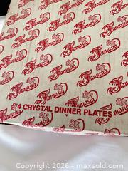 MaxSold Auction: Fantasia Crystal Pressed Glass Dinner Plate, Floral Embossed - Las Vegas (Nevada, USA) PARTNER MANAGED Estate Sale Online Auction -  Argent Star Court