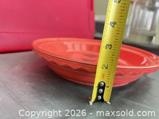 MaxSold Auction: Fiesta / Homer Laughlin 10 1/8 in Red-Orange Pie Baker - Las Vegas (Nevada, USA) PARTNER MANAGED Estate Sale Online Auction -  Argent Star Court