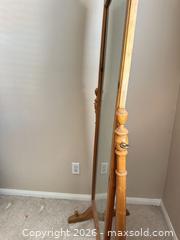 MaxSold Auction: Full-Length Free-Standing Tilt Mirror, Light Pine Finish - Las Vegas (Nevada, USA) PARTNER MANAGED Estate Sale Online Auction -  Argent Star Court