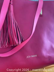 MaxSold Auction: Joy & Iman Hot Pink Faux Leather Tote with Wristlet - Las Vegas (Nevada, USA) PARTNER MANAGED Estate Sale Online Auction -  Argent Star Court