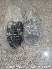 MaxSold Auction: Karl Lagerfeld Black Suede Slides/Mules EU 38 (US 7-7.5) - Las Vegas (Nevada, USA) PARTNER MANAGED Estate Sale Online Auction -  Argent Star Court