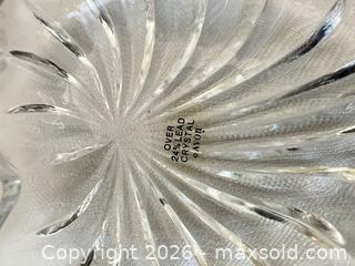 MaxSold Auction: Lot of 4 Clear Over 24% Lead Cut Crystal Dishes - Las Vegas (Nevada, USA) PARTNER MANAGED Estate Sale Online Auction -  Argent Star Court