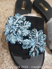 MaxSold Auction: Louise et Cie LO-CHAUCER Slide Sandals, Size 7.5 M - Las Vegas (Nevada, USA) PARTNER MANAGED Estate Sale Online Auction -  Argent Star Court