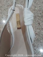 MaxSold Auction: Louise et Cie White Calf Leather Pointed Slingback, 7.5 US - Las Vegas (Nevada, USA) PARTNER MANAGED Estate Sale Online Auction -  Argent Star Court