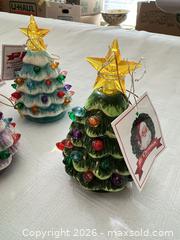 MaxSold Auction: Mackenzie-Childs & Mr. Christmas Holiday Tabletop Trees & Ornaments - Las Vegas (Nevada, USA) PARTNER MANAGED Estate Sale Online Auction -  Argent Star Court