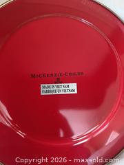 MaxSold Auction: Mackenzie-Childs Tartan Plaid 8-inch Salad Plates, Set of 4 - Las Vegas (Nevada, USA) PARTNER MANAGED Estate Sale Online Auction -  Argent Star Court