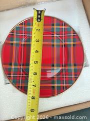 MaxSold Auction: Mackenzie-Childs Tartan Plaid 8-inch Salad Plates, Set of 4 - Las Vegas (Nevada, USA) PARTNER MANAGED Estate Sale Online Auction -  Argent Star Court