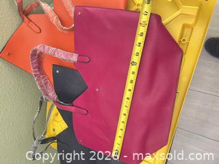 MaxSold Auction: Neiman Marcus Faux Leather Tote Bags (Set of 3) - Las Vegas (Nevada, USA) PARTNER MANAGED Estate Sale Online Auction -  Argent Star Court