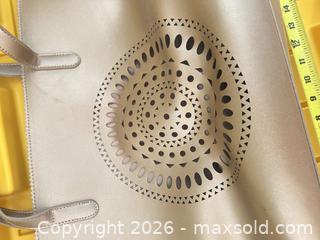 MaxSold Auction: Neiman Marcus Gold/Champagne Faux Leather Tote - Las Vegas (Nevada, USA) PARTNER MANAGED Estate Sale Online Auction -  Argent Star Court