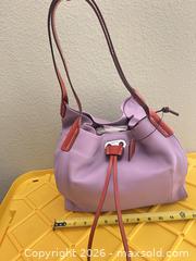 MaxSold Auction: Oncour Lavender Leather Drawstring Medium Bucket Bag - Las Vegas (Nevada, USA) PARTNER MANAGED Estate Sale Online Auction -  Argent Star Court