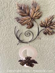 MaxSold Auction: Pair of Partylite Antique Brass Botanical Glass Candle Holders - Las Vegas (Nevada, USA) PARTNER MANAGED Estate Sale Online Auction -  Argent Star Court