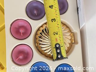 MaxSold Auction: PartyLite Travel Tealight Set with Gold-Tone Holder - Las Vegas (Nevada, USA) PARTNER MANAGED Estate Sale Online Auction -  Argent Star Court