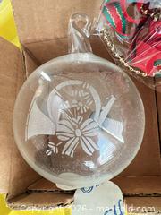 MaxSold Auction: Princess House Clear Crystal Etched Bell Christmas Ornament - Las Vegas (Nevada, USA) PARTNER MANAGED Estate Sale Online Auction -  Argent Star Court