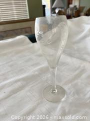 MaxSold Auction: Princess House Crystal Etched Floral Champagne Glasses, Set of 4 - Las Vegas (Nevada, USA) PARTNER MANAGED Estate Sale Online Auction -  Argent Star Court