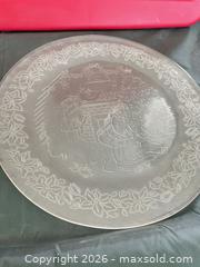 MaxSold Auction: Princess House Crystal Holiday Platter, 13-inch - Las Vegas (Nevada, USA) PARTNER MANAGED Estate Sale Online Auction -  Argent Star Court