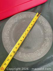 MaxSold Auction: Princess House Crystal Holiday Platter, 13-inch - Las Vegas (Nevada, USA) PARTNER MANAGED Estate Sale Online Auction -  Argent Star Court