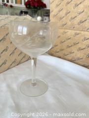 MaxSold Auction: Princess House Etched Floral Champagne Coupes, Set of 8 - Las Vegas (Nevada, USA) PARTNER MANAGED Estate Sale Online Auction -  Argent Star Court