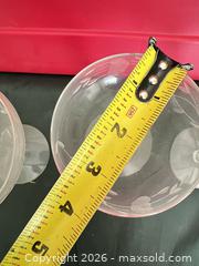 MaxSold Auction: Princess House Etched Floral Crystal Dessert Glasses (Set of 4) - Las Vegas (Nevada, USA) PARTNER MANAGED Estate Sale Online Auction -  Argent Star Court