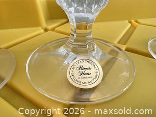 MaxSold Auction: Princess House Lead Crystal Champagne Flutes from West Germany (Set of 6) - Las Vegas (Nevada, USA) PARTNER MANAGED Estate Sale Online Auction -  Argent Star Court