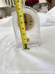 MaxSold Auction: Princess House Lead Crystal Mantel/Shelf/Table Clock, West Germany - Las Vegas (Nevada, USA) PARTNER MANAGED Estate Sale Online Auction -  Argent Star Court