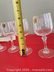MaxSold Auction: Princess House Lead Crystal Wine Glasses, Etched Floral (Set of 4) - Las Vegas (Nevada, USA) PARTNER MANAGED Estate Sale Online Auction -  Argent Star Court