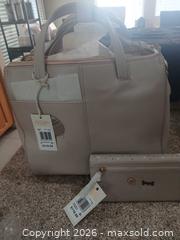 MaxSold Auction: Radley Pastel Pink Faux Leather Tote with Party Dog Appliqué - Las Vegas (Nevada, USA) PARTNER MANAGED Estate Sale Online Auction -  Argent Star Court