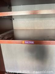 MaxSold Auction: Sauder Cherry Tall Armoire / Wardrobe - Las Vegas (Nevada, USA) PARTNER MANAGED Estate Sale Online Auction -  Argent Star Court