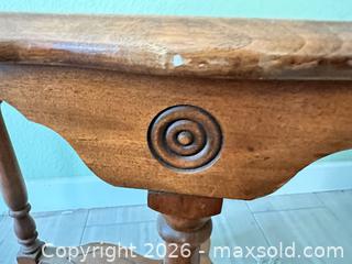 MaxSold Auction: Solid Wood Accent Table - Las Vegas (Nevada, USA) PARTNER MANAGED Estate Sale Online Auction -  Argent Star Court