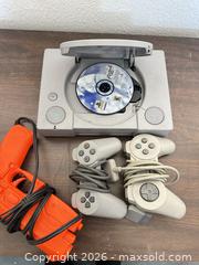 MaxSold Auction: Sony PlayStation (PS1) SCPH-5501 Console - Las Vegas (Nevada, USA) PARTNER MANAGED Estate Sale Online Auction -  Argent Star Court