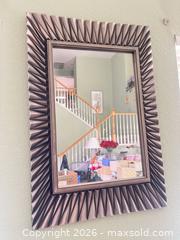 MaxSold Auction: Sunburst Geometric Silver & Black Wall Mirror - Las Vegas (Nevada, USA) PARTNER MANAGED Estate Sale Online Auction -  Argent Star Court
