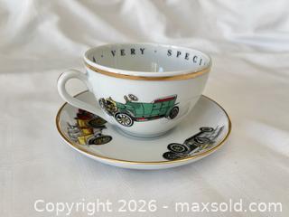 MaxSold Auction: Vintage Car Porcelain Cup and Saucer Set with Original Box - Set of 2 - Las Vegas (Nevada, USA) PARTNER MANAGED Estate Sale Online Auction -  Argent Star Court